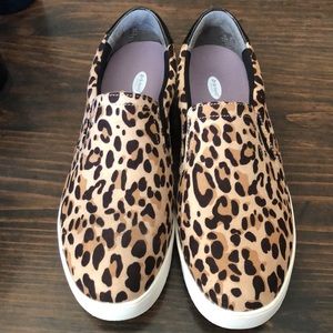 Dr. Scholls Leopard Madison Sneaker Shoe 9.5